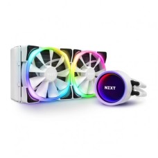 NZXT Kraken X53 RGB 240mm All in One Liquid CPU Cooler (White)